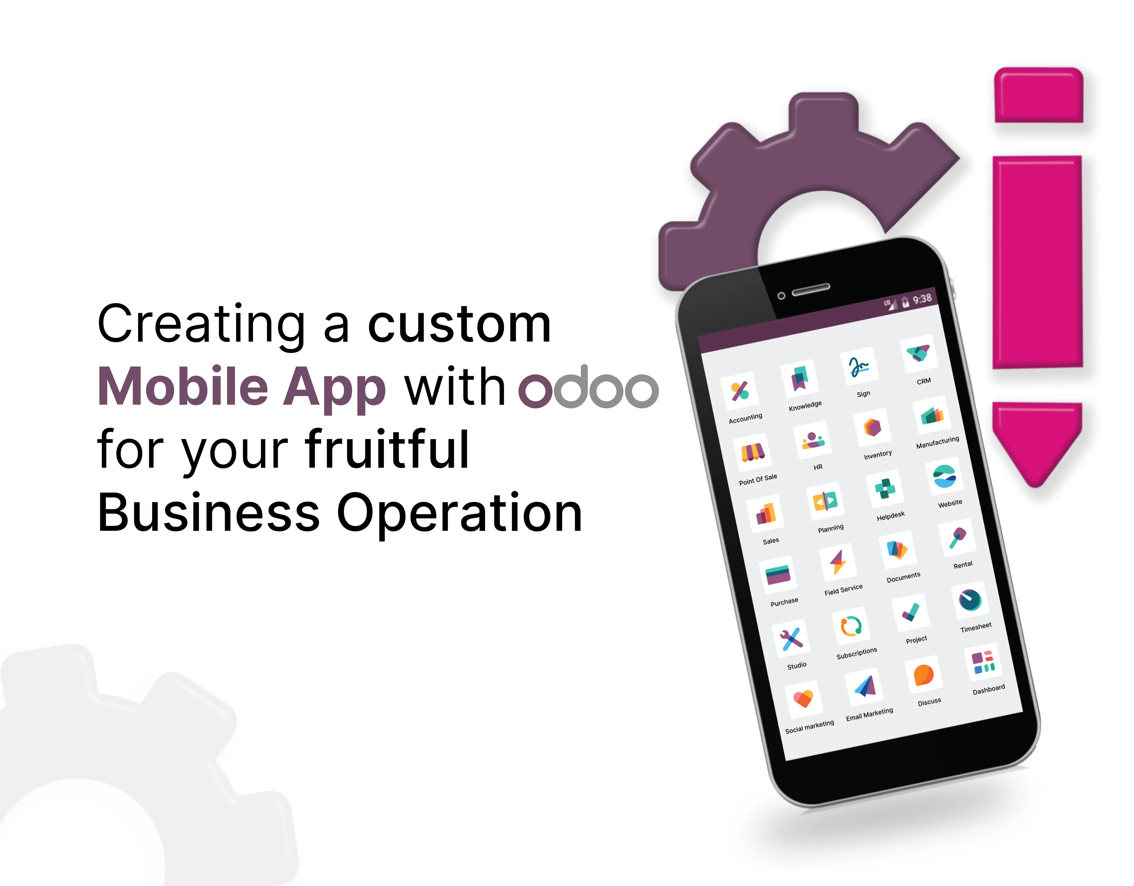 Custom Odoo App Development Dashboar